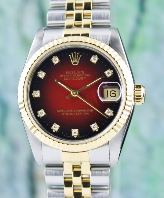 (image for) ROLEX MID SIZE H/G OYSTER PERPETUAL DATEJUST / 68273